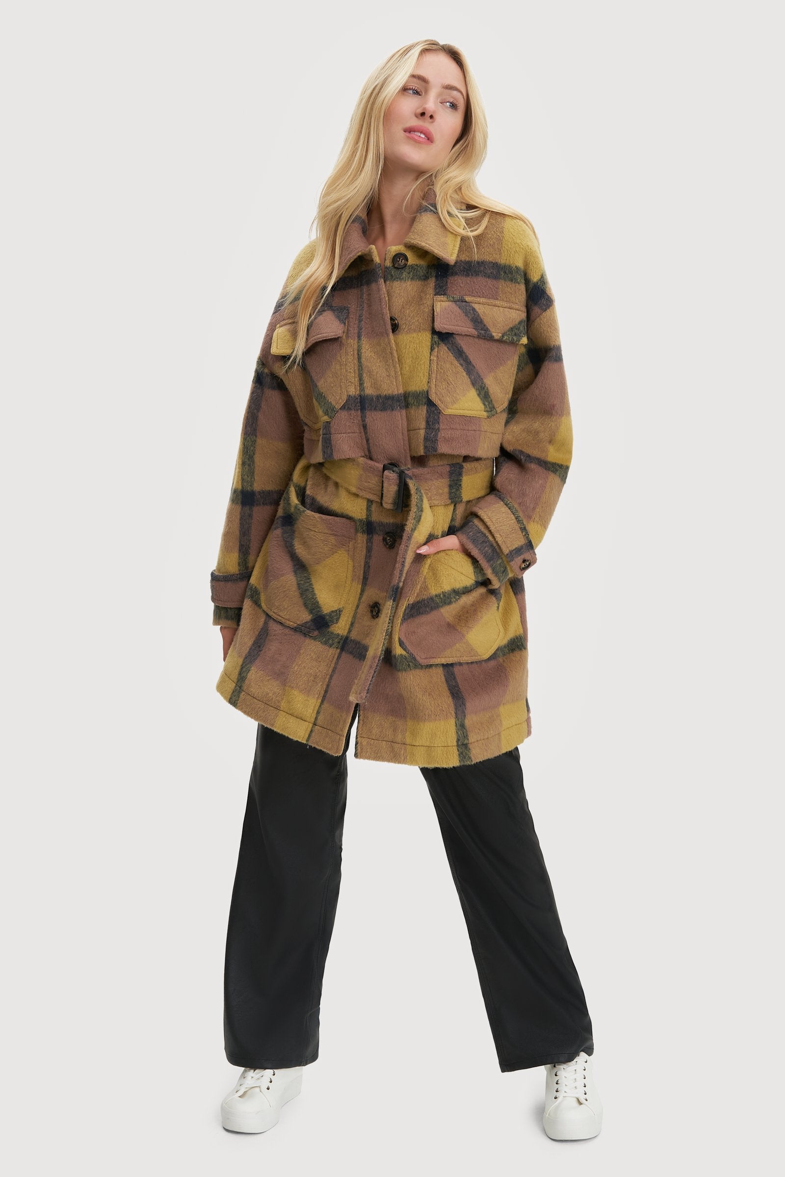 Veste écru en tweed de laine mélangée | Essentiel Antwerp Belgique Veste écru en tweed de laine mélangée | Essentiel Antwerp Belgique