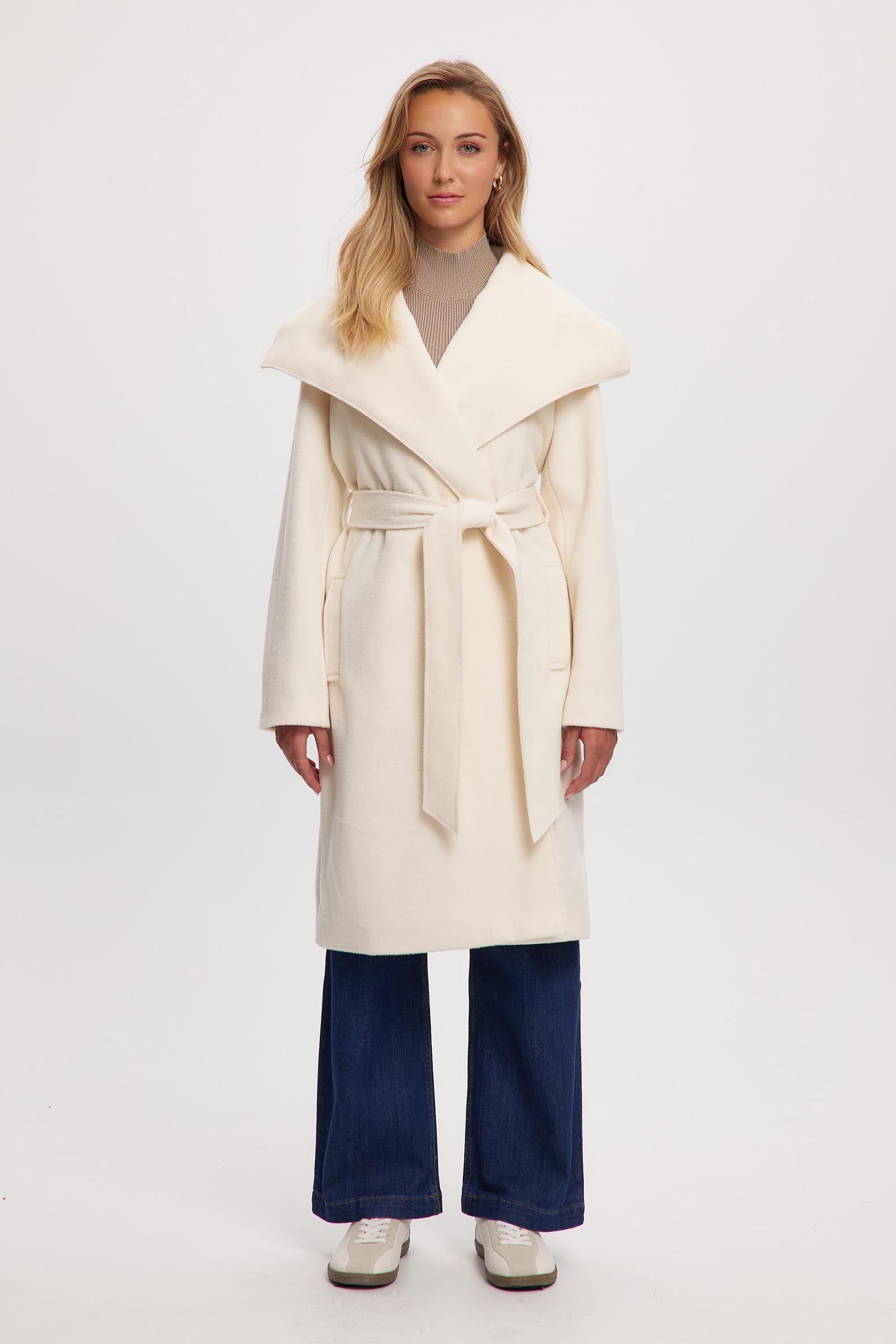 Manteau off white best sale