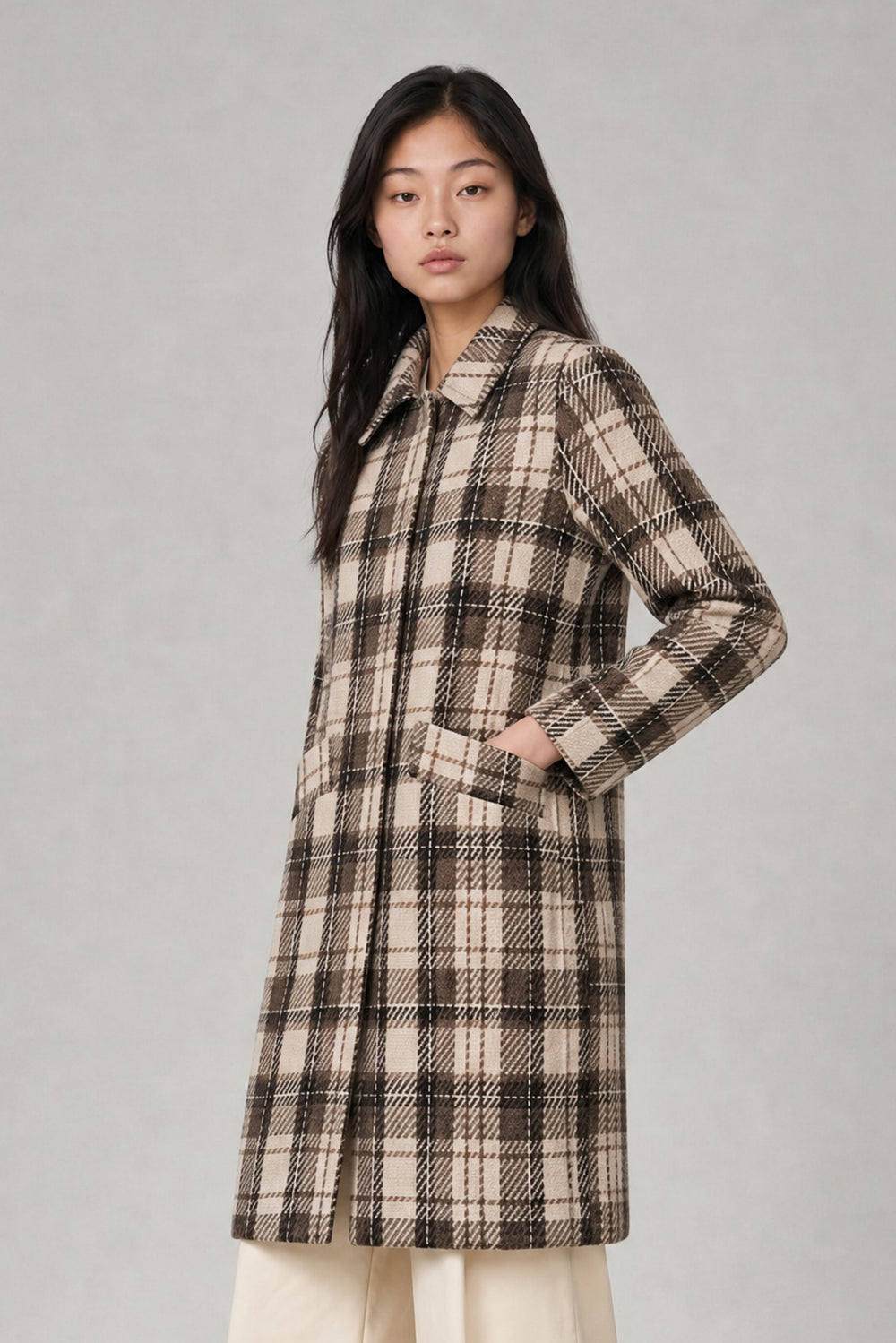 Beige Plaid
