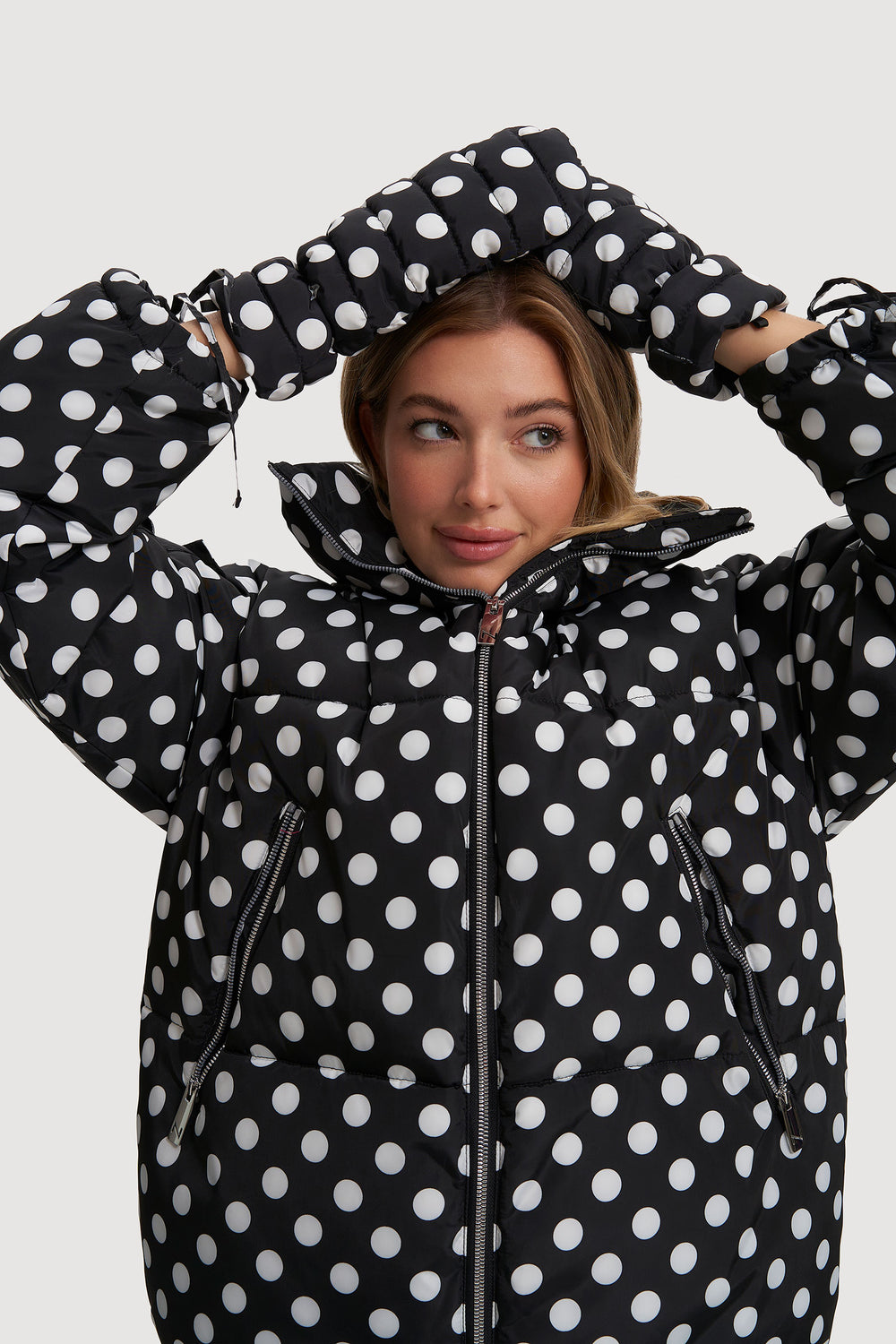 Black Polka Dots