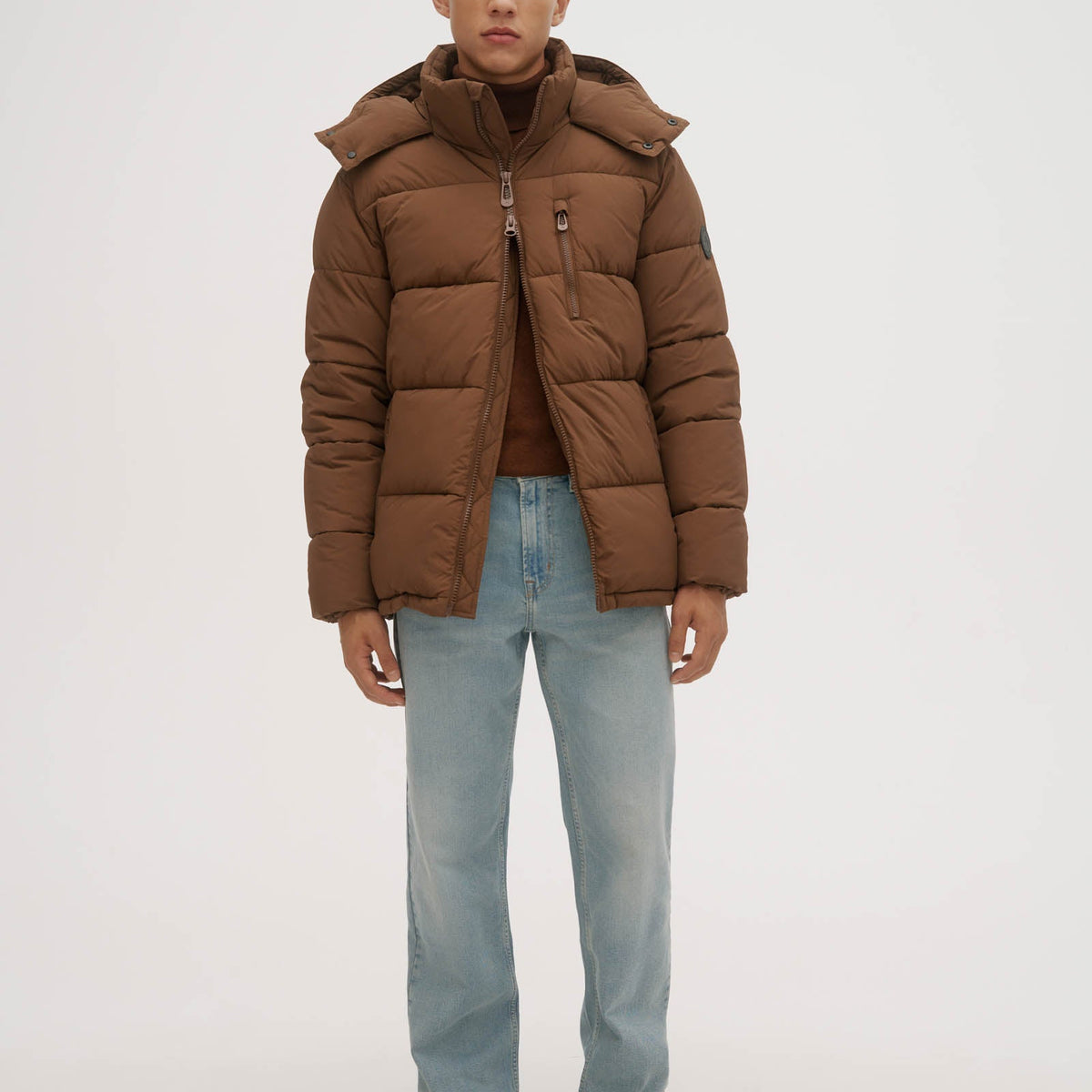Baltimore Short Length Puffer - Earth | Noize