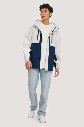 White/Navy
