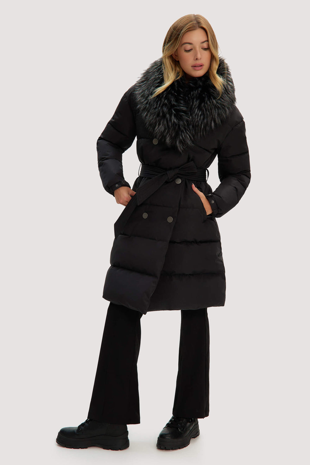 Puffer Jacket Noize Women's Parka Winona Short Length Puffer