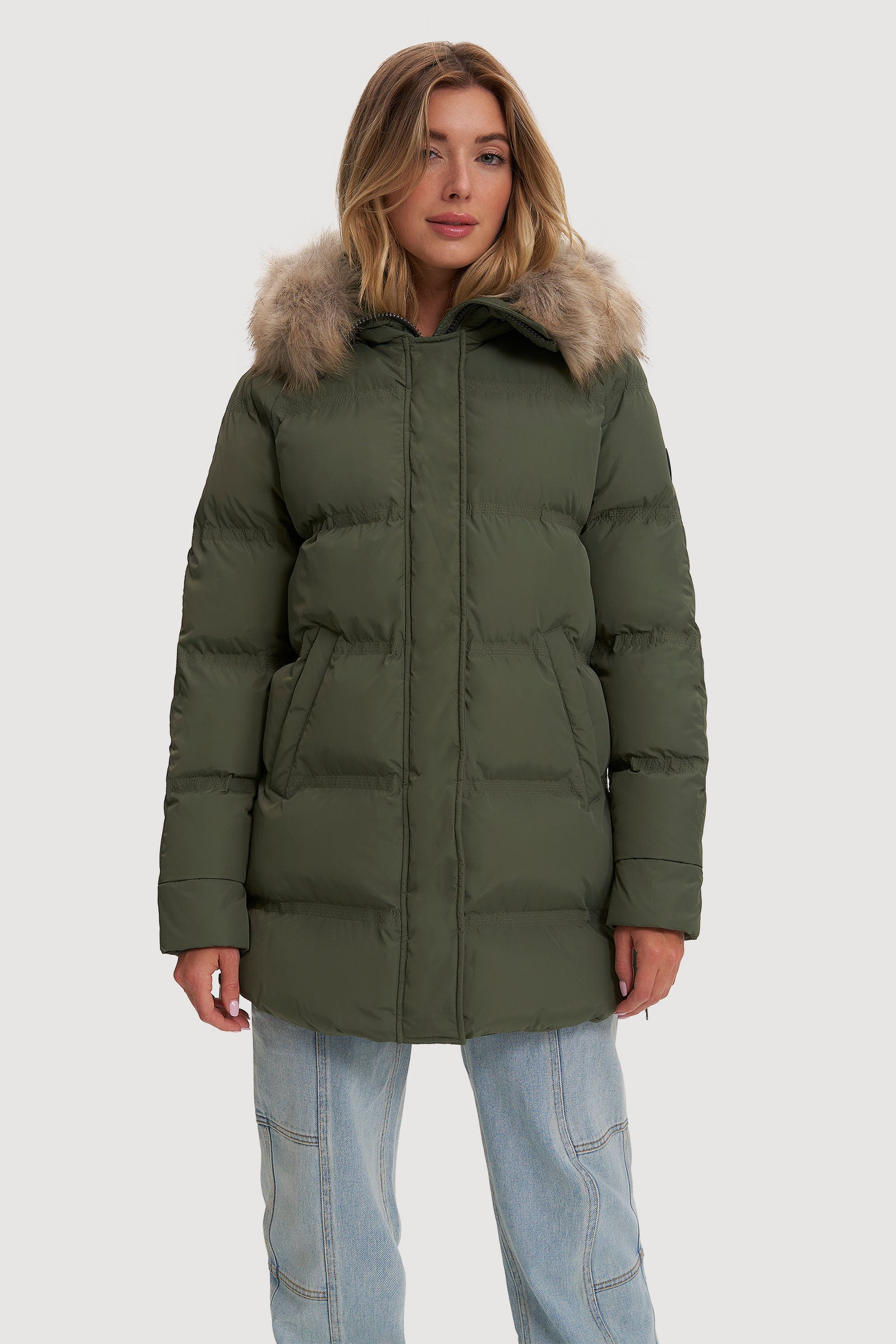 Ophelia Mid Length Parka | Noize