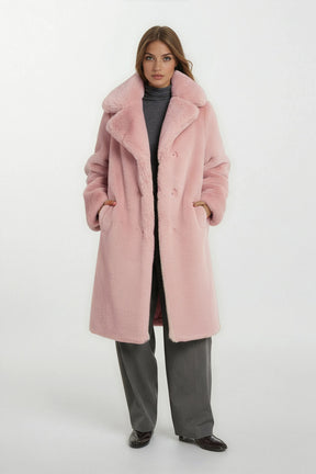 Savannah Long Length Vegan Fur Coat Noize - Main Image