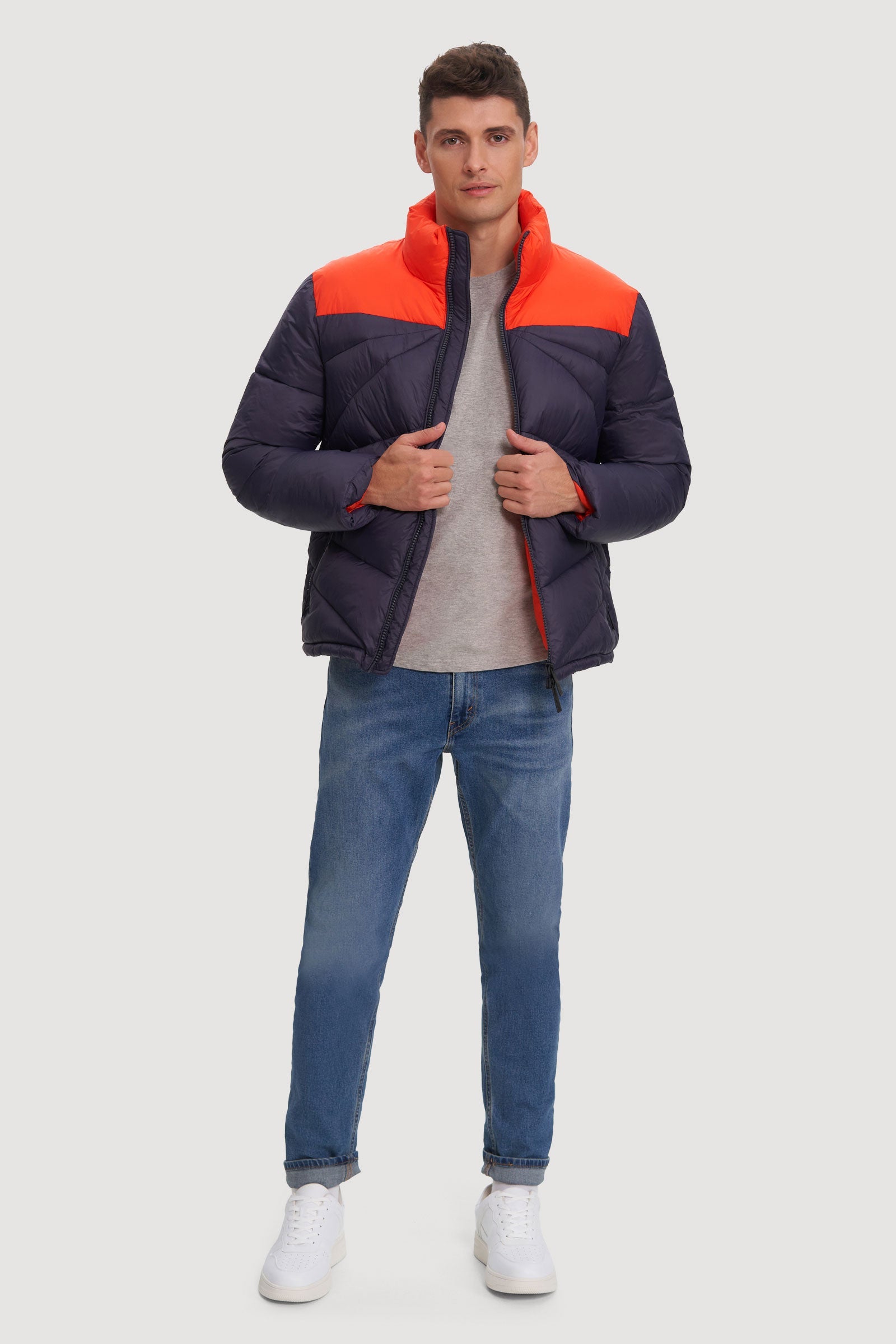 Orange/Dress Blues