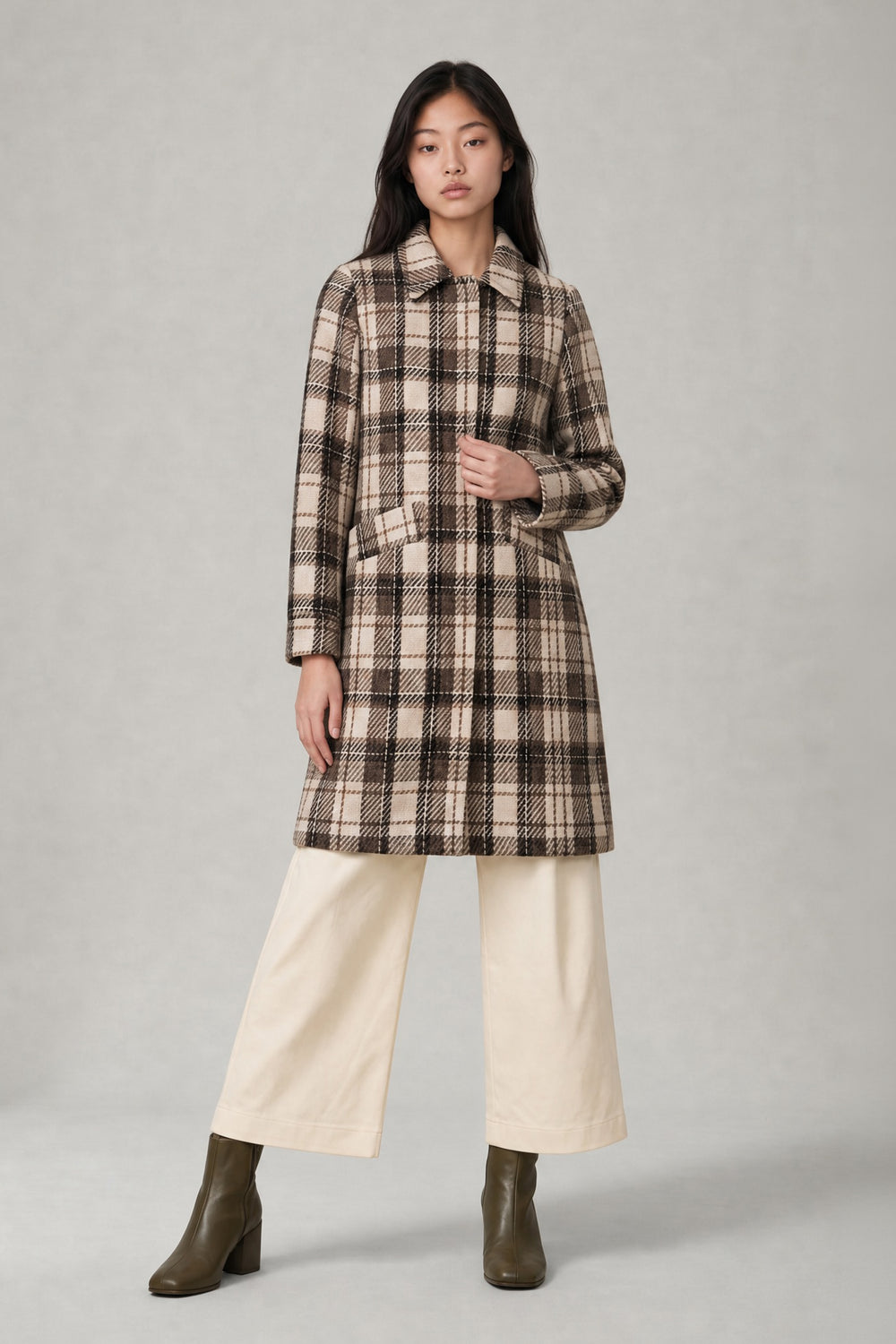 Beige Plaid