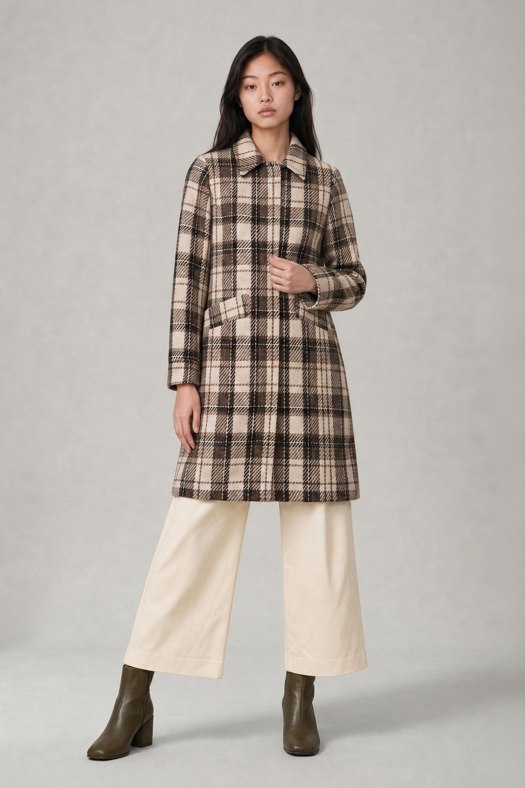 Beige Plaid