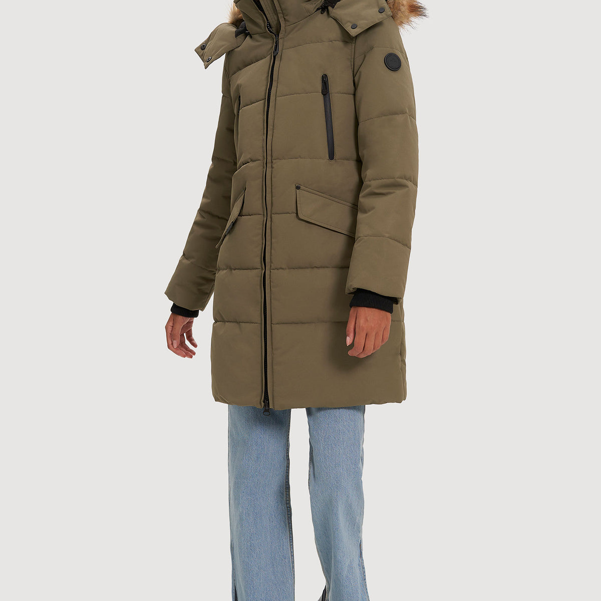Addie Mid Length Parka