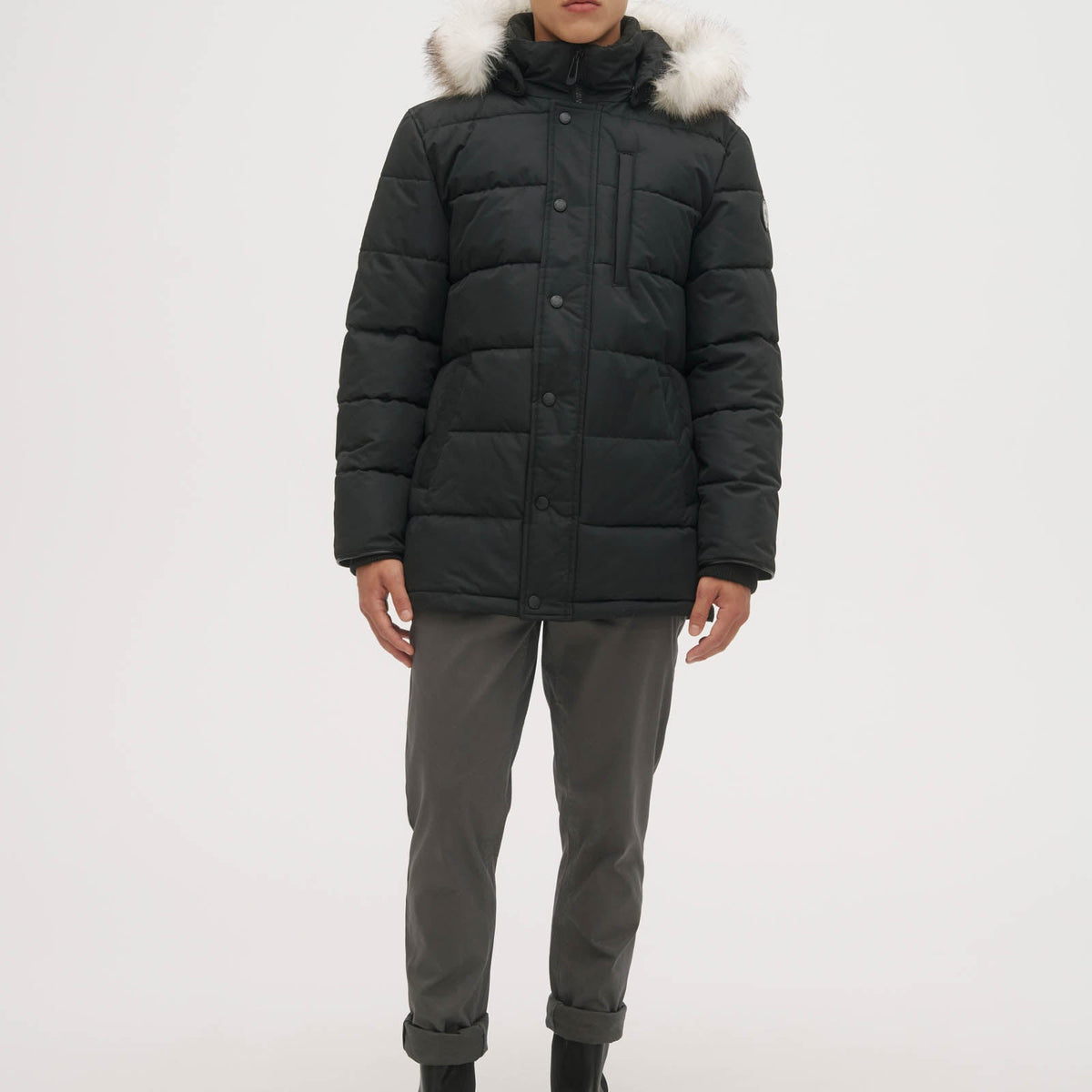 Callum Mid Length Parka | Noize