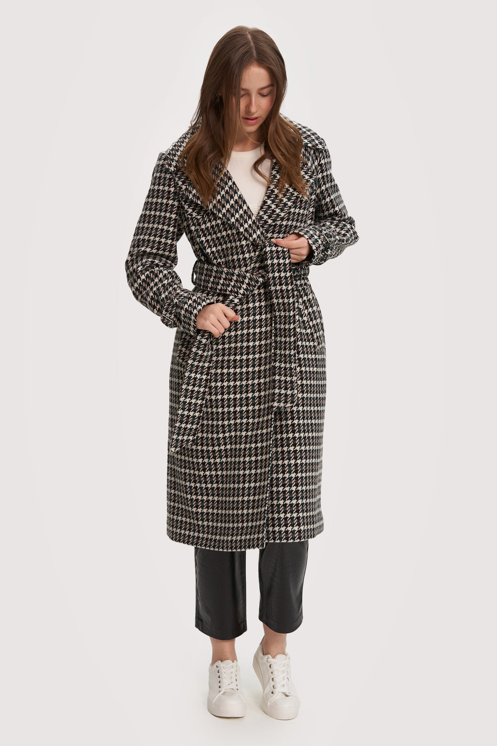 Francie Long Length Trench Coat | Noize