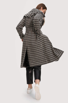 Francie Long Length Trench Coat | Noize